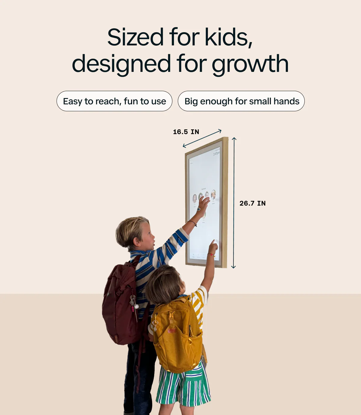 Homio HD Pro Display – Smart Family Hub